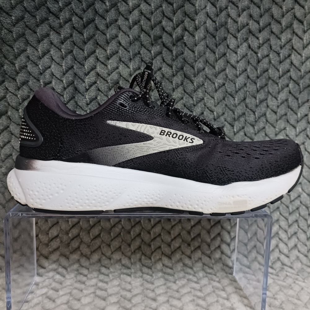 Brooks Ghost 16 Black Grey Women's Walking Running Sneakers Shoes Size 6 - Picture 11 of 15